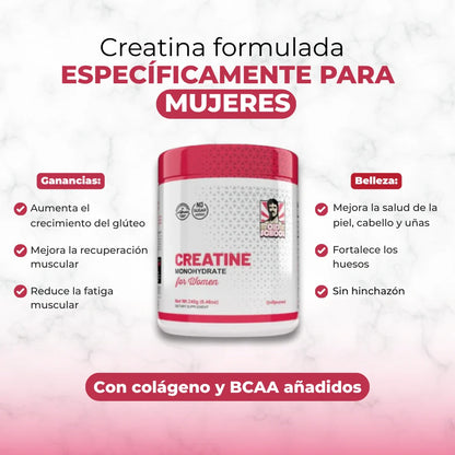 CREATINA MONOHIDRATADA FEM POWER