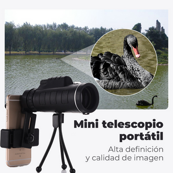 Telescopio Portátil con Visión Nocturna